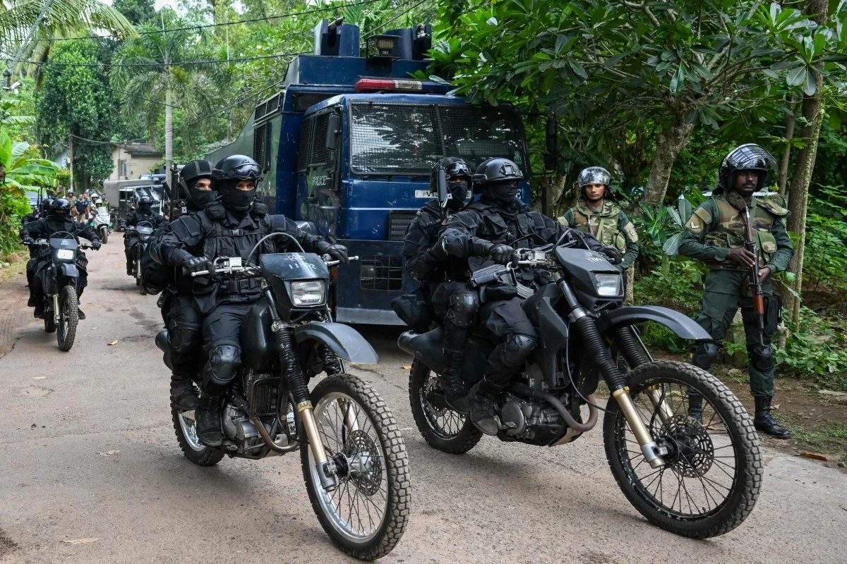 শ্রীলঙ্কায় কারাদাঙ্গা নিয়ন্ত্রণে সেনা মোতায়েন
