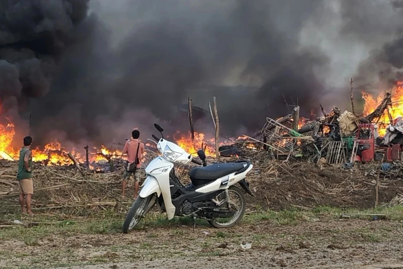 রাখাইনে আশ্রয়শিবিরগুলোকে টার্গেট করছে জান্তার জঙ্গিবিমান