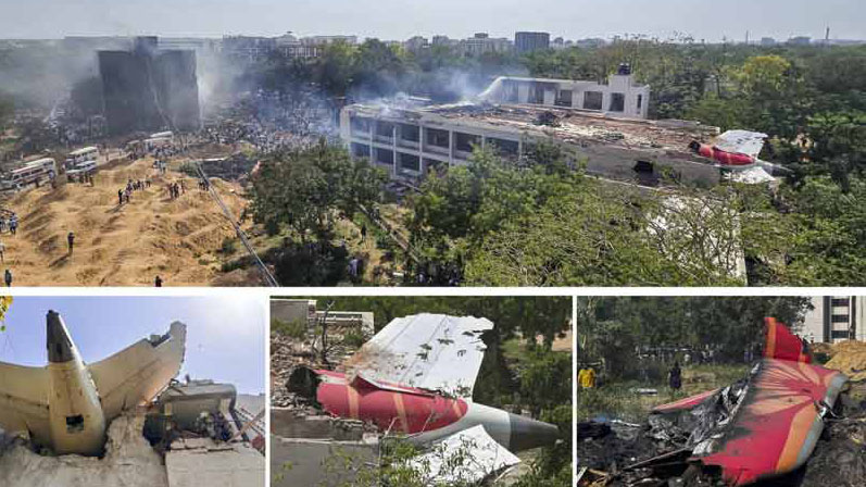 ভারতের অহমদাবাদে বিমান দুর্ঘটনার সম্ভাব্য চার কারণ, ২৯০ জনের লাশ উদ্ধার