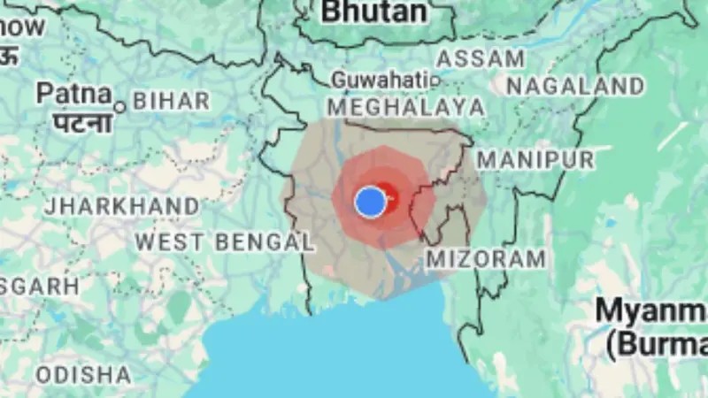 ভূমিকম্পে তিনজন নিহত, আহত অর্ধশতাধিক