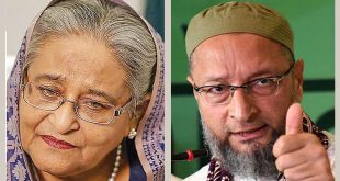 ভারতকে অনুপ্রবেশকারীমুক্ত করতে হলে শেখ হাসিনাকে দিয়ে শুরু করা উচিত: ওয়েইসি