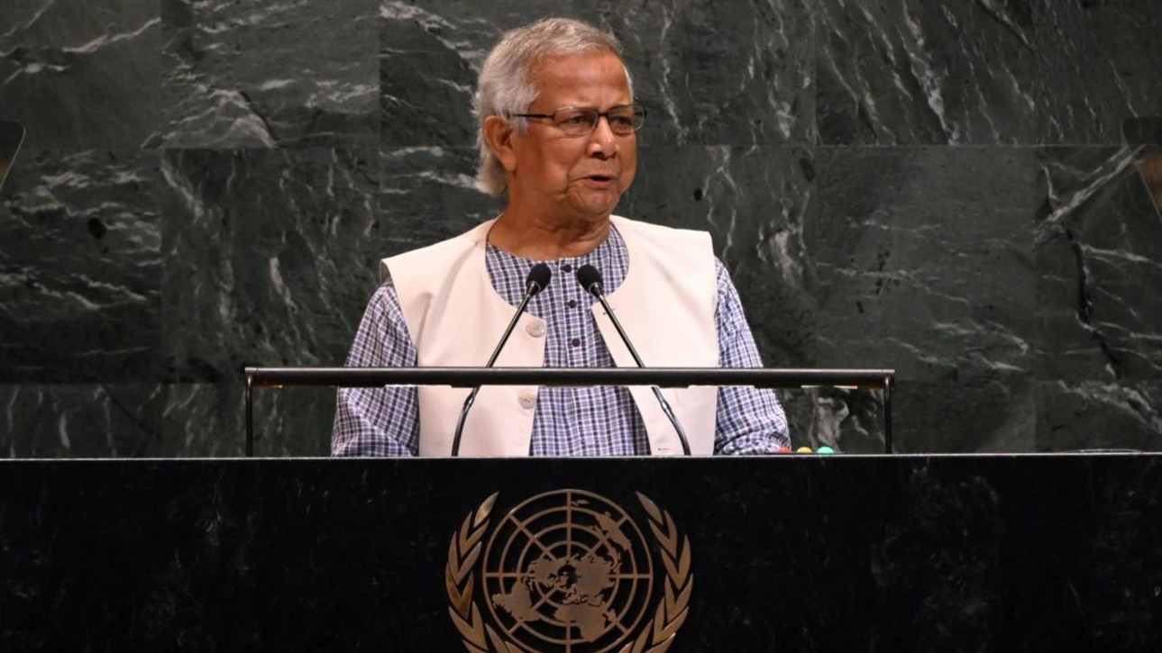 ফেব্রুয়ারিতে জাতীয় নির্বাচনের প্রস্তুতি নিচ্ছি: জাতিসংঘে বাংলাদেশের প্রধান উপদেষ্টা