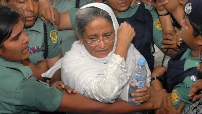 ভারতে পলাতক বাংলাদেশের আওয়ামী লীগ নেতাদের মিটিং