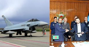  ‘ইউরোফাইটার টাইফুন’ কিনছে বাংলাদেশ, সম্মতিপত্র সই